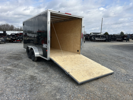 New 2026 ALCOM 7'x16' Aluminum Enclosed Trailer