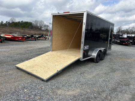 New 2026 ALCOM 7'x16' Aluminum Enclosed Trailer