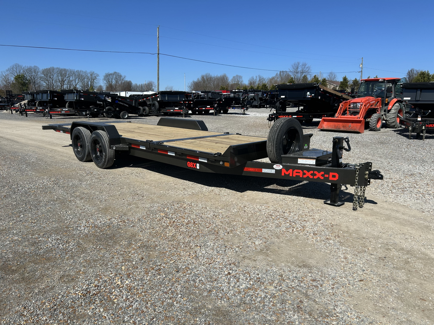New 2026 MAXXD 83" X 22' 17.5K Tilt Equipment Trailer