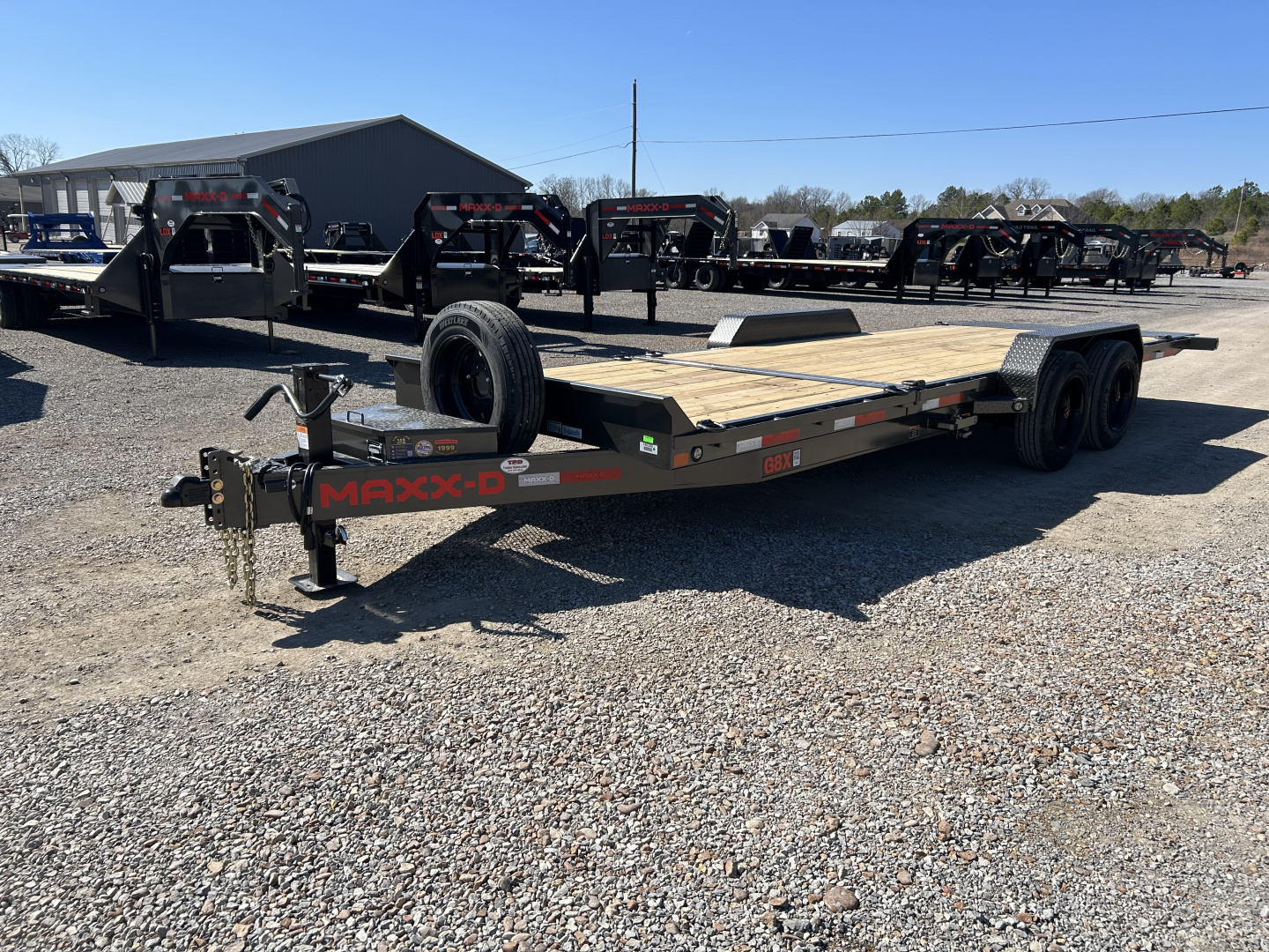 New 2026 MAXXD 83" X 22' 17.5K Tilt Equipment Trailer