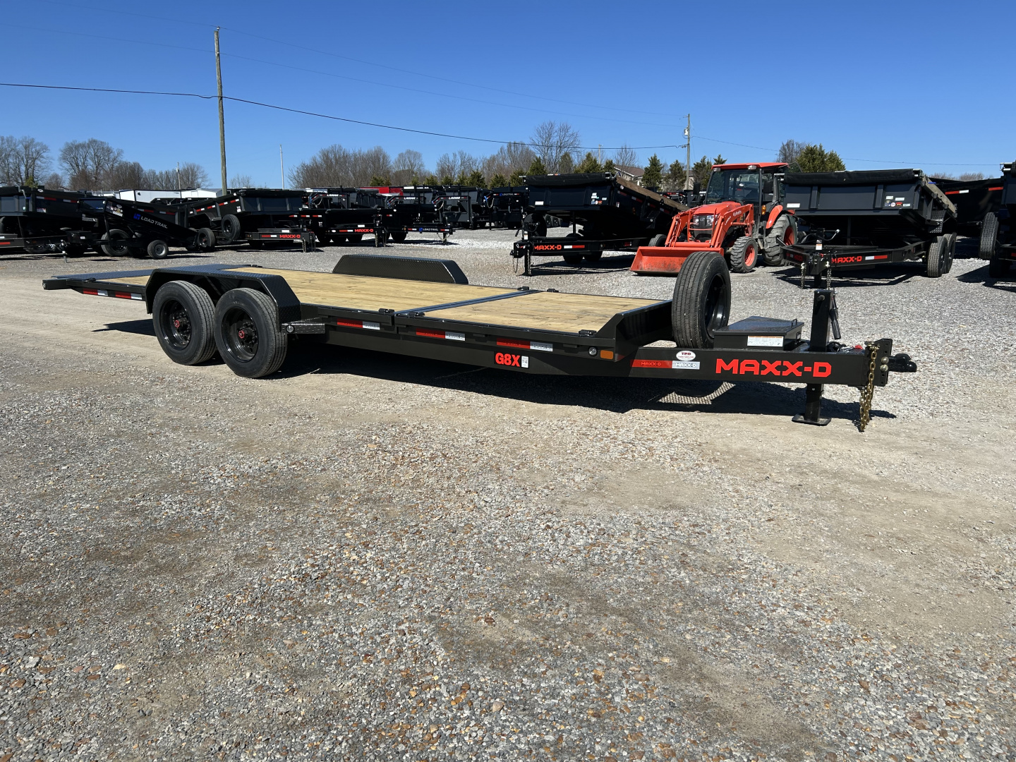 New 2026 MAXXD 83" X 22' 17.5K Tilt Equipment Trailer
