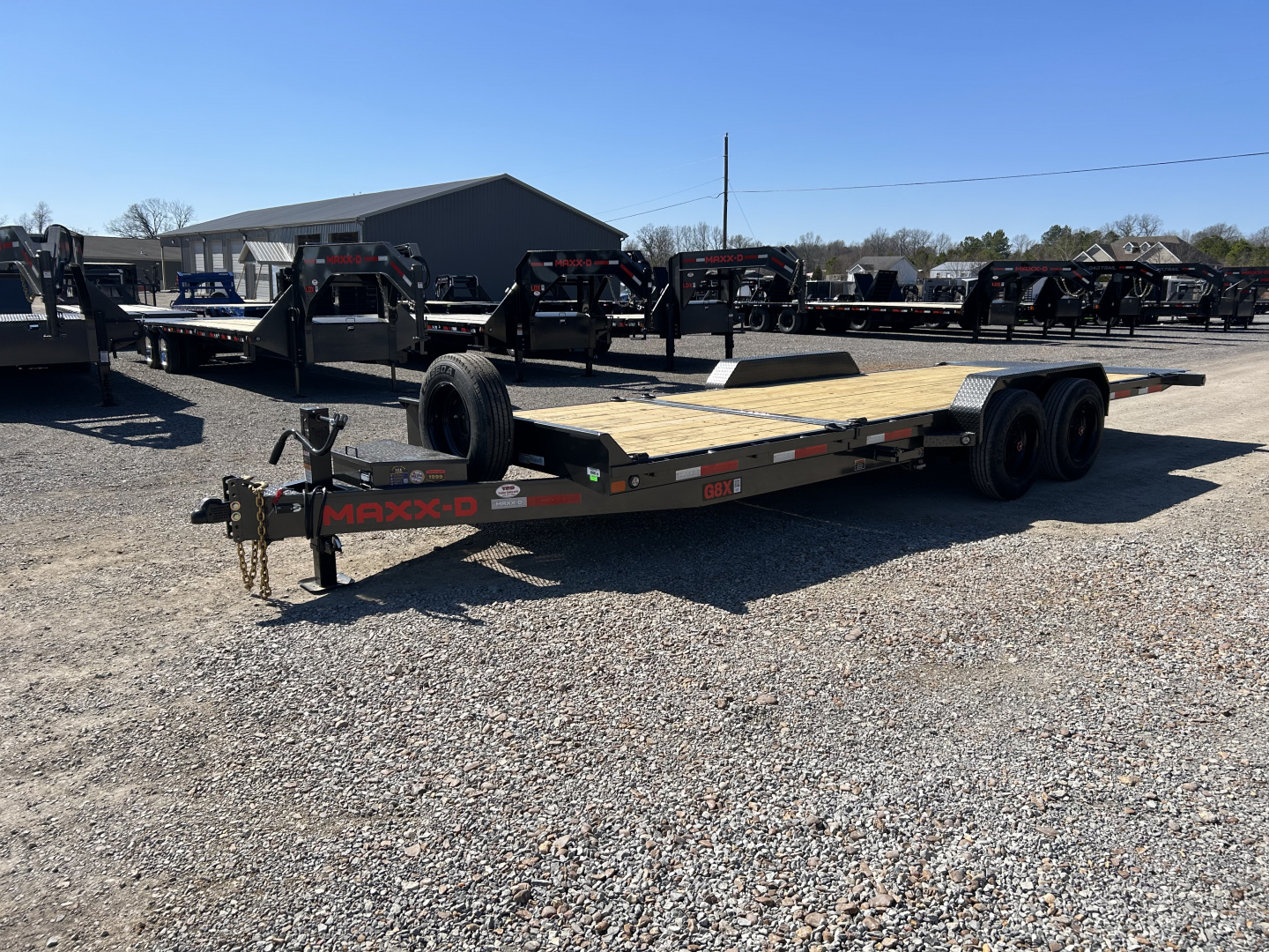 New 2026 MAXXD 83" X 22' 17.5K Tilt Equipment Trailer