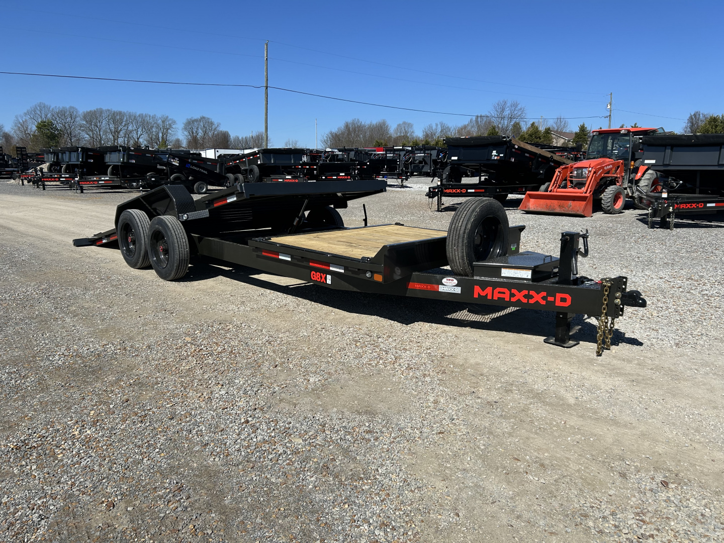 New 2026 MAXXD 83" X 22' 17.5K Tilt Equipment Trailer