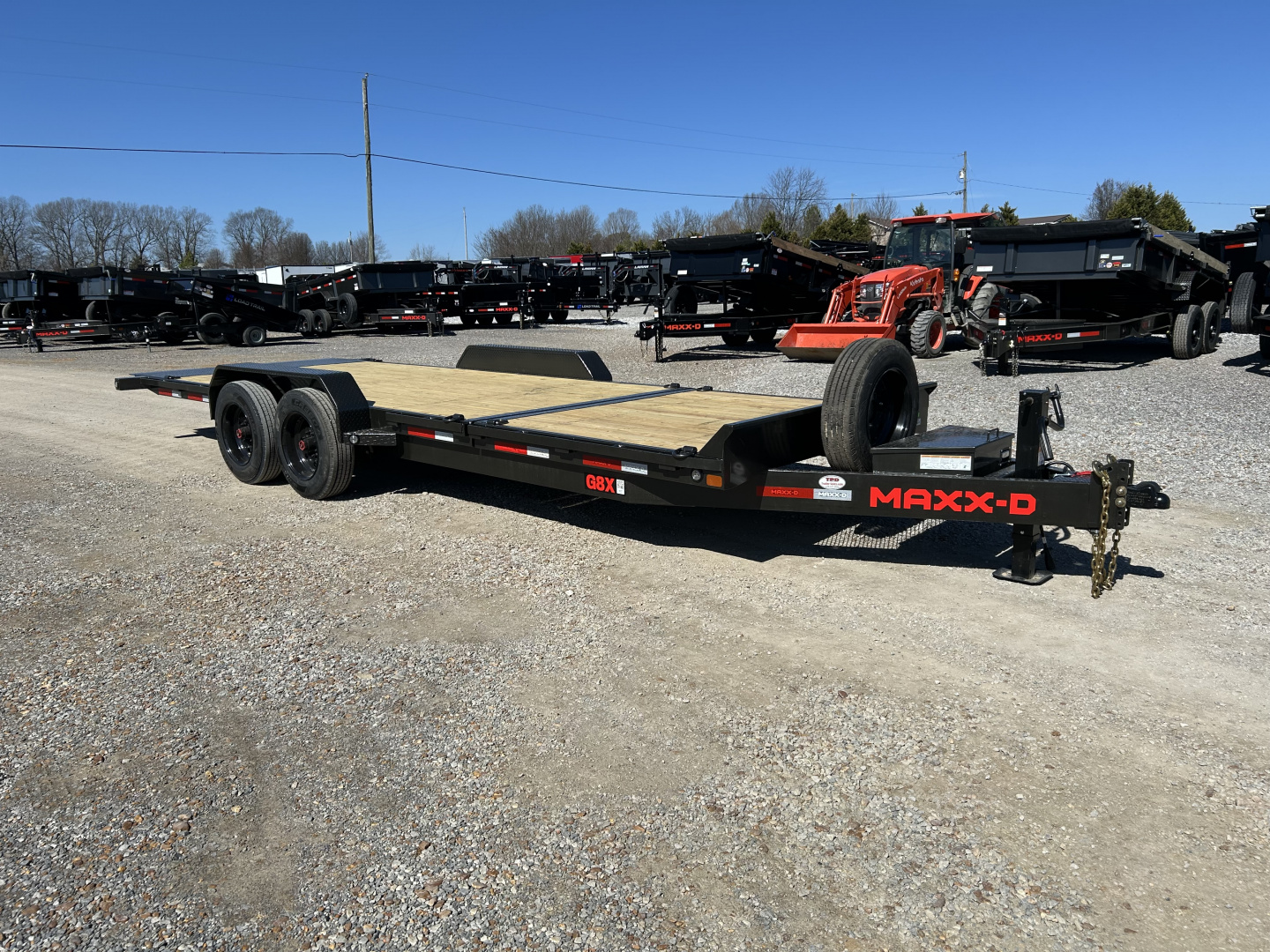 New 2026 MAXXD 83" X 22' 17.5K Tilt Equipment Trailer