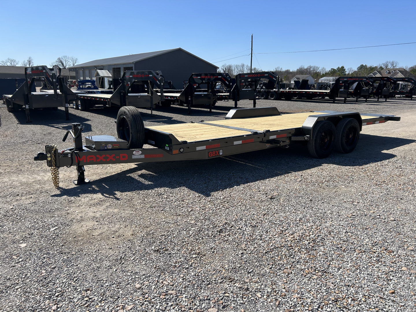 New 2026 MAXXD 83" X 22' 17.5K Tilt Equipment Trailer