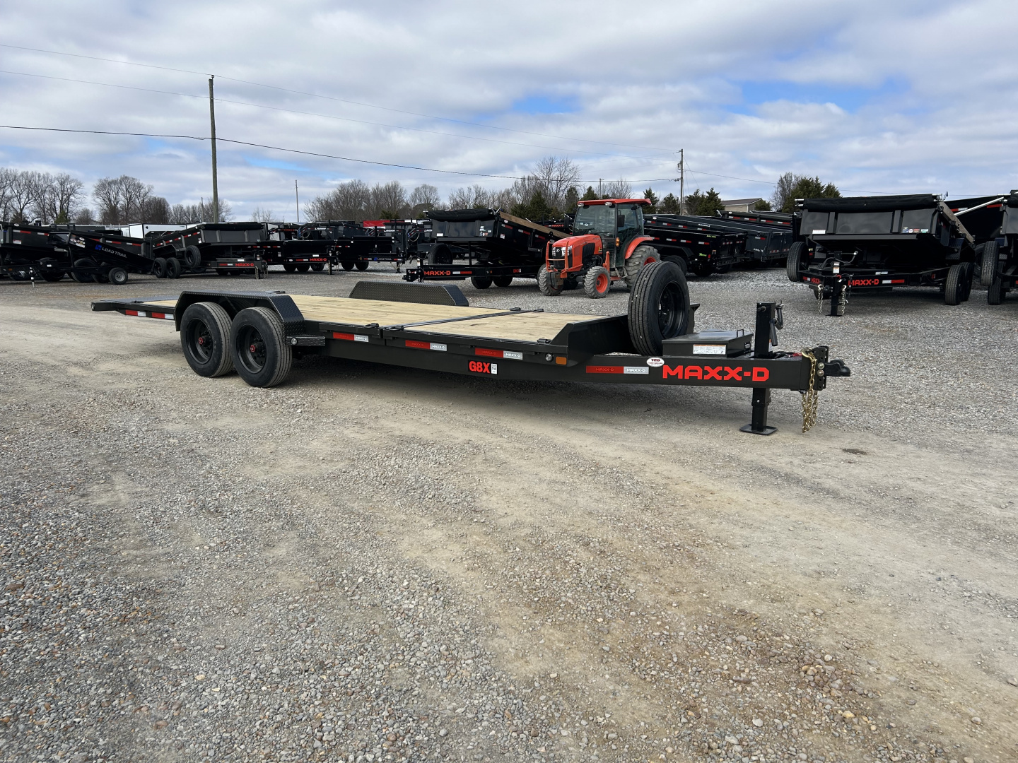 New 2026 MAXXD 83" X 22' 17.5K Tilt Equipment Trailer