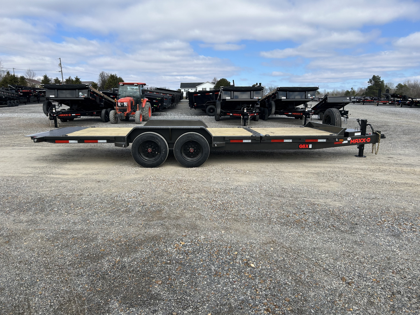 New 2026 MAXXD 83" X 22' 17.5K Tilt Equipment Trailer