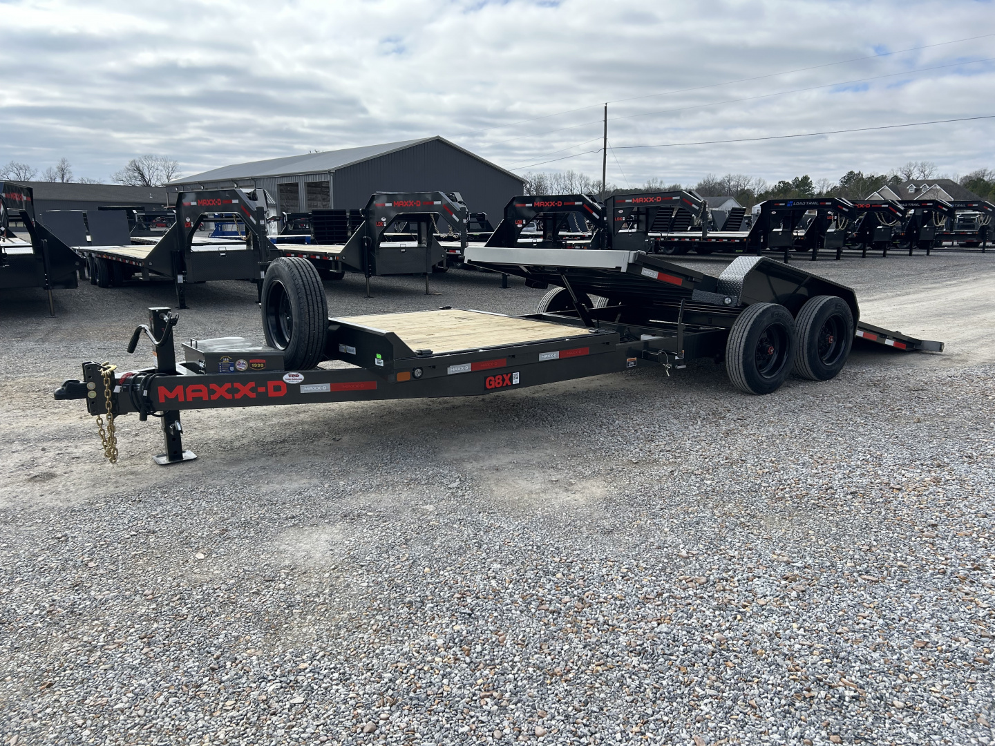 New 2026 MAXXD 83" X 22' 17.5K Tilt Equipment Trailer