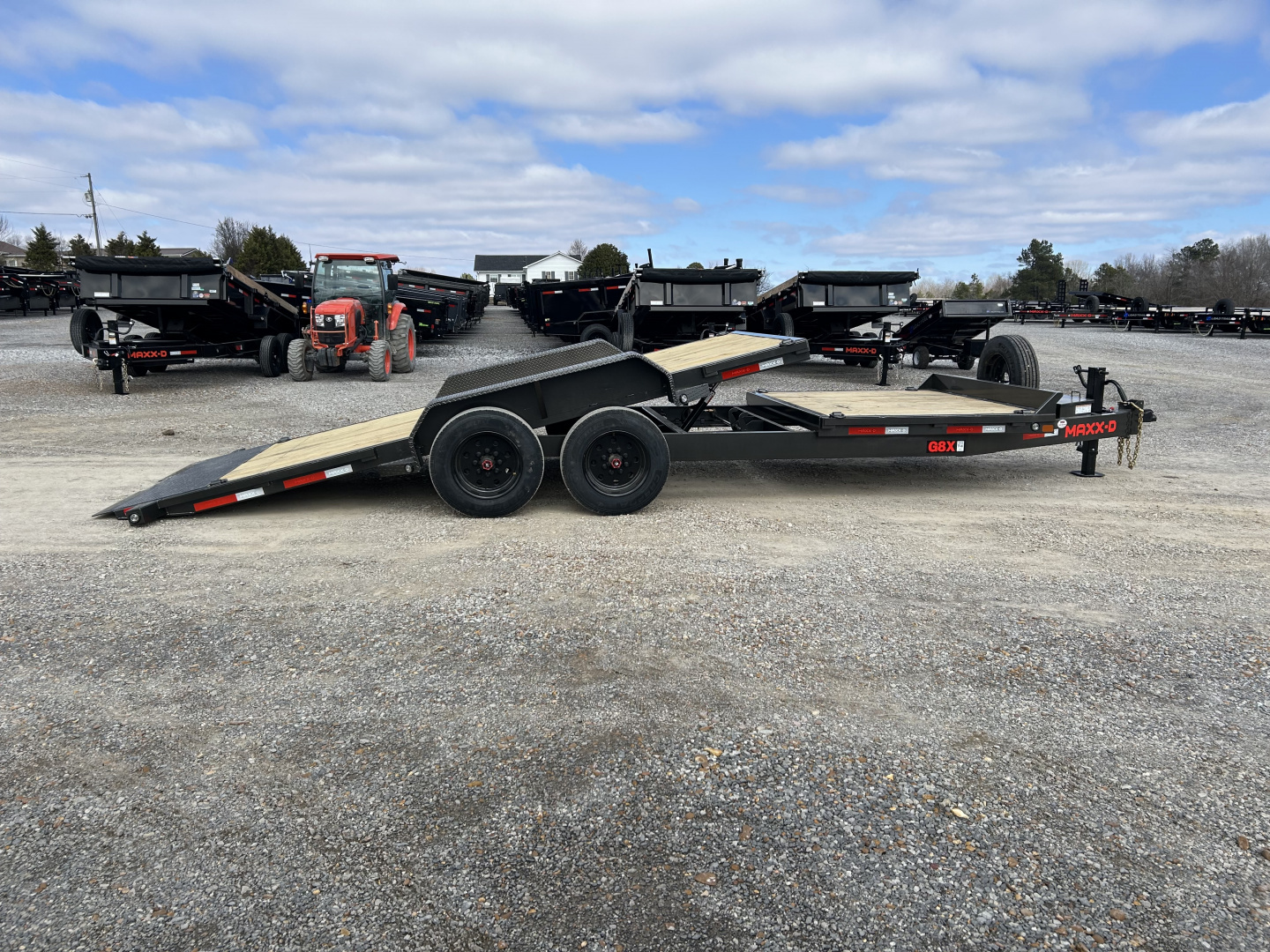 New 2026 MAXXD 83" X 22' 17.5K Tilt Equipment Trailer