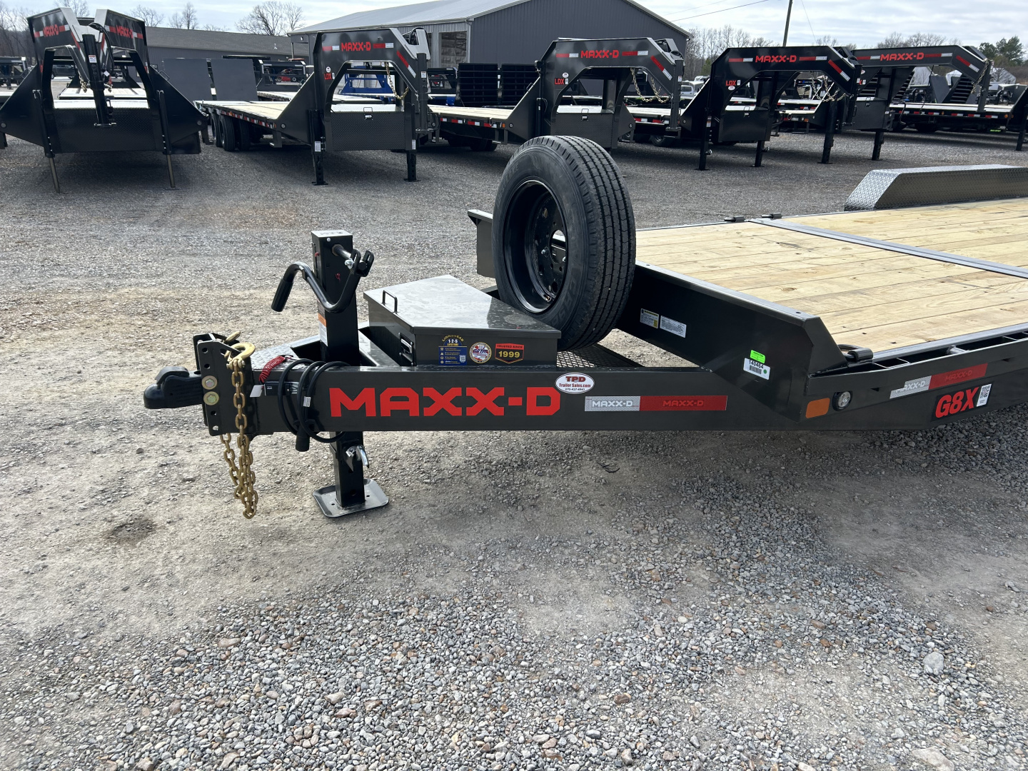 New 2026 MAXXD 83" X 22' 17.5K Tilt Equipment Trailer