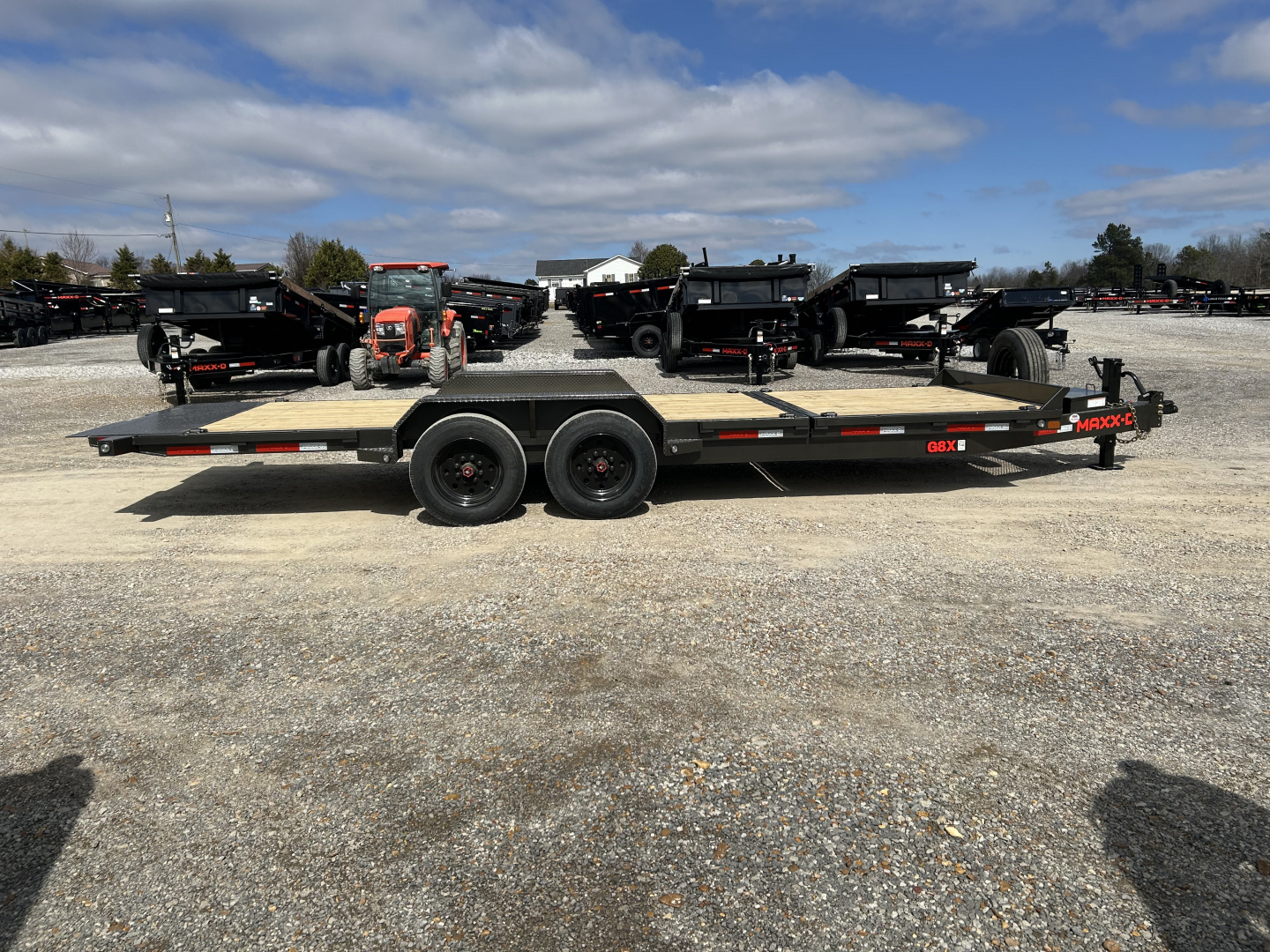 New 2026 MAXXD 83" X 22' 17.5K Tilt Equipment Trailer
