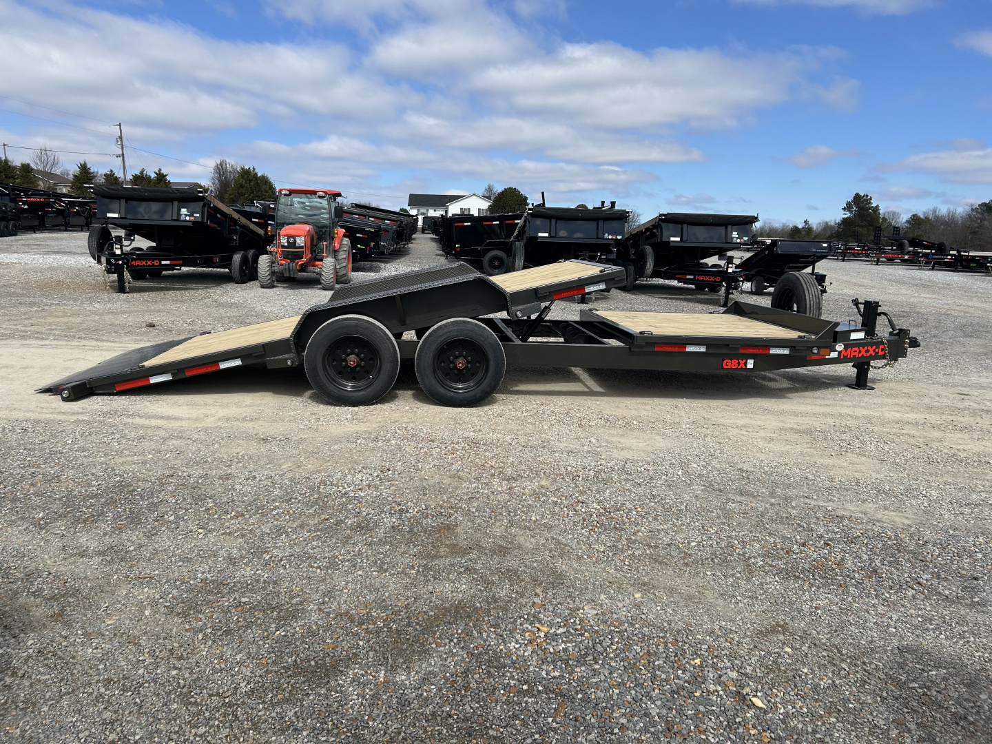 New 2026 MAXXD 83" X 22' 17.5K Tilt Equipment Trailer