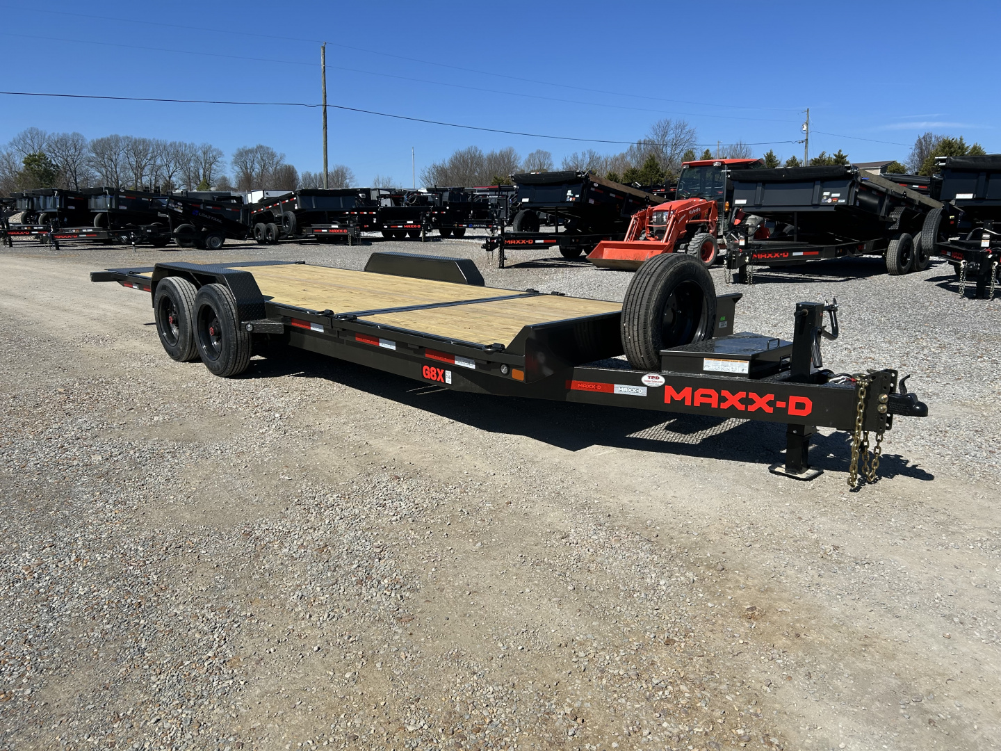New 2026 MAXXD 83" X 22' 17.5K Tilt Equipment Trailer