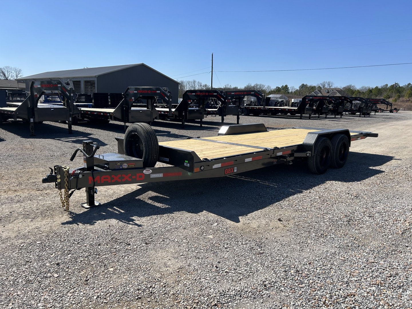 New 2026 MAXXD 83" X 22' 17.5K Tilt Equipment Trailer