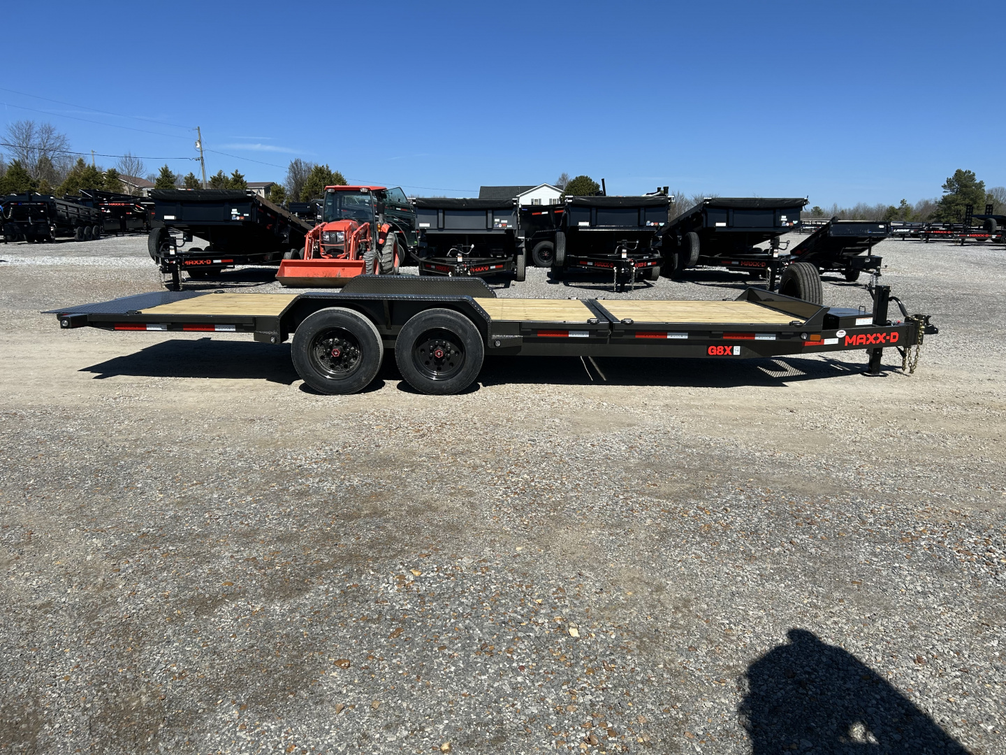 New 2026 MAXXD 83" X 22' 17.5K Tilt Equipment Trailer