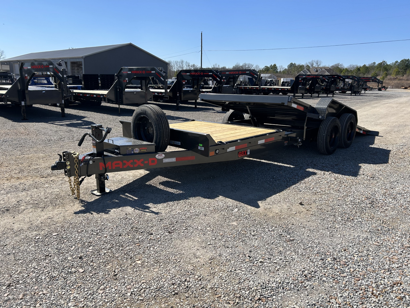 New 2026 MAXXD 83" X 22' 17.5K Tilt Equipment Trailer