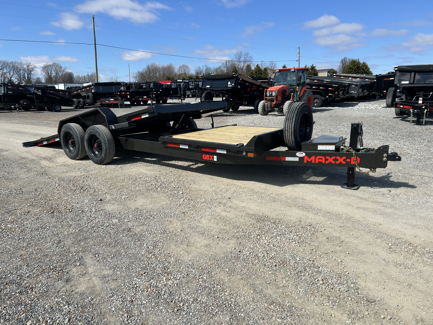 New 2026 MAXXD 83" X 22' 17.5K Tilt Equipment Trailer