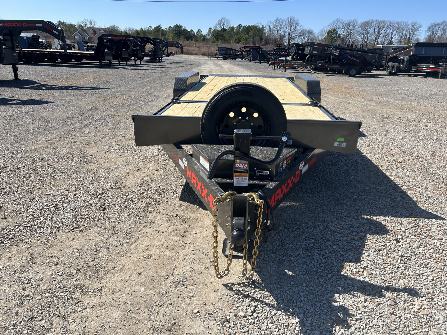 New 2026 MAXXD 83" X 22' 17.5K Tilt Equipment Trailer