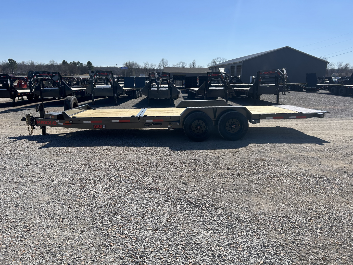 New 2026 MAXXD 83" X 22' 17.5K Tilt Equipment Trailer
