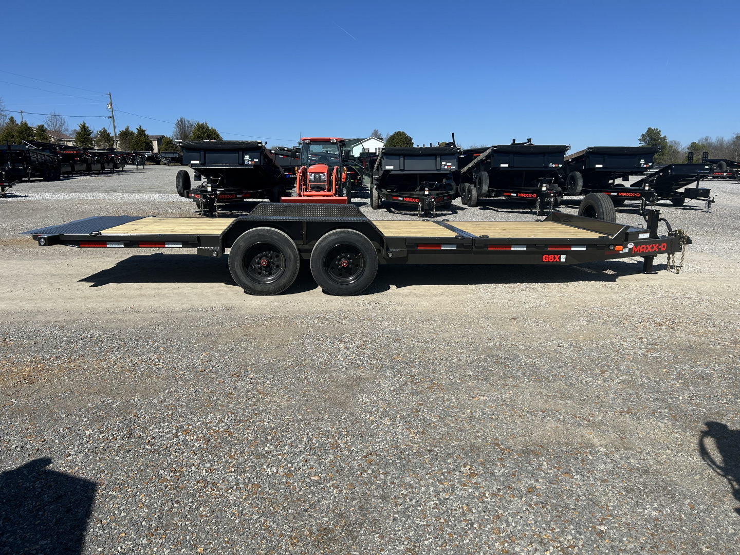 New 2026 MAXXD 83" X 22' 17.5K Tilt Equipment Trailer