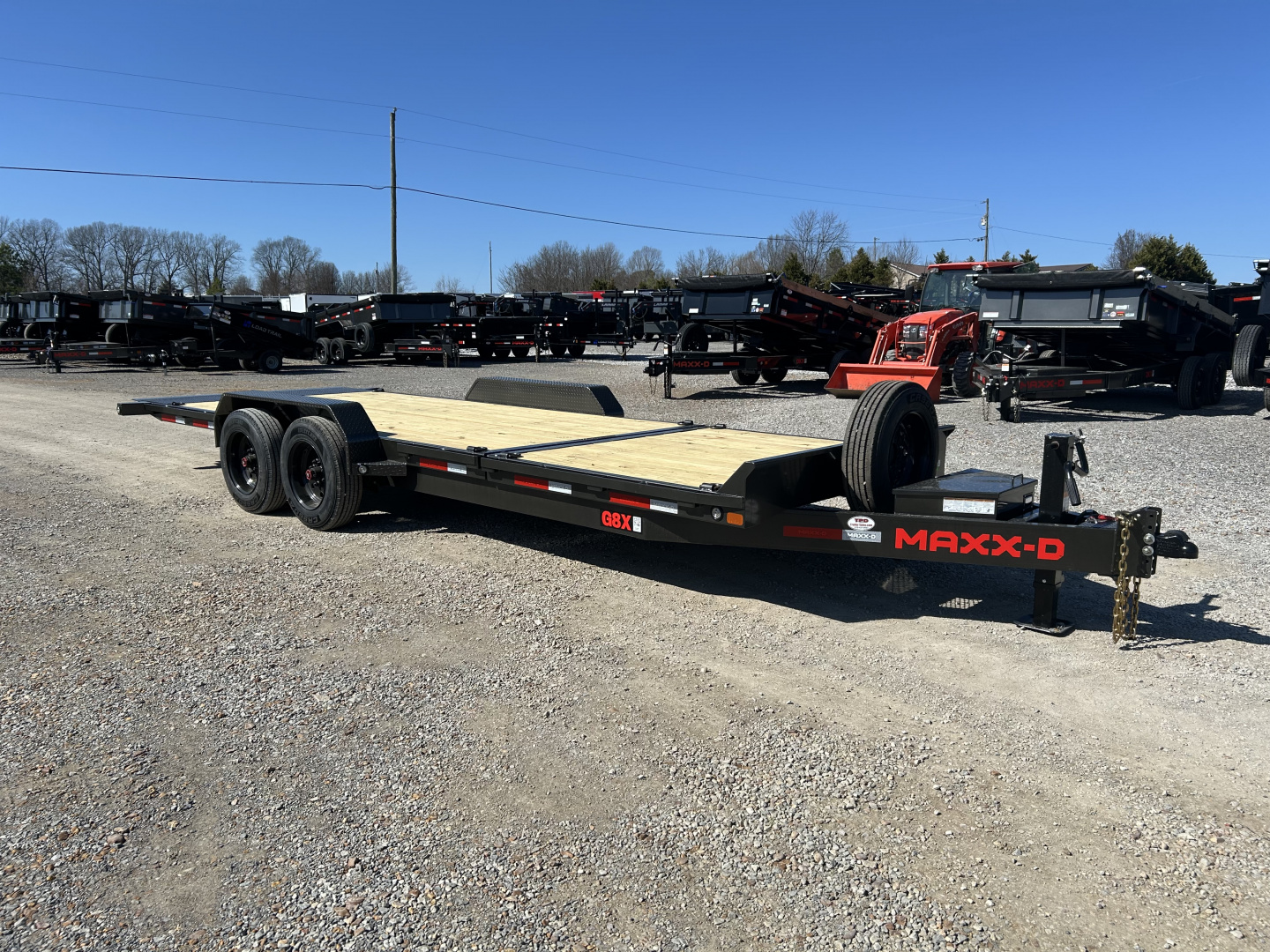 New 2026 MAXXD 83" X 22' 17.5K Tilt Equipment Trailer