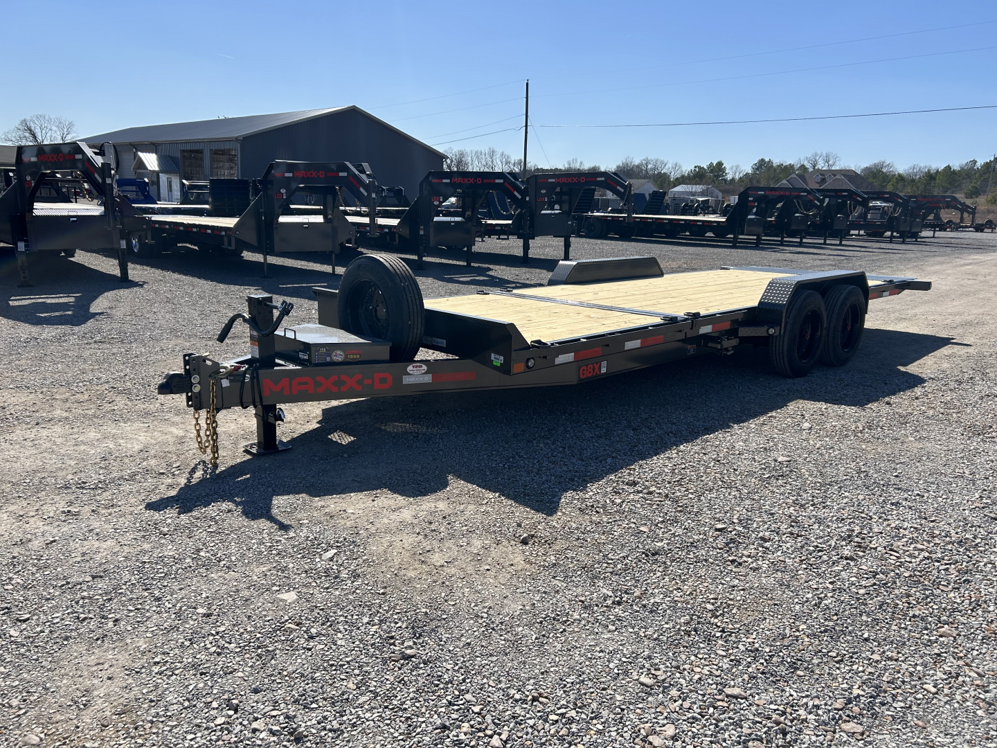 New 2026 MAXXD 83" X 22' 17.5K Tilt Equipment Trailer