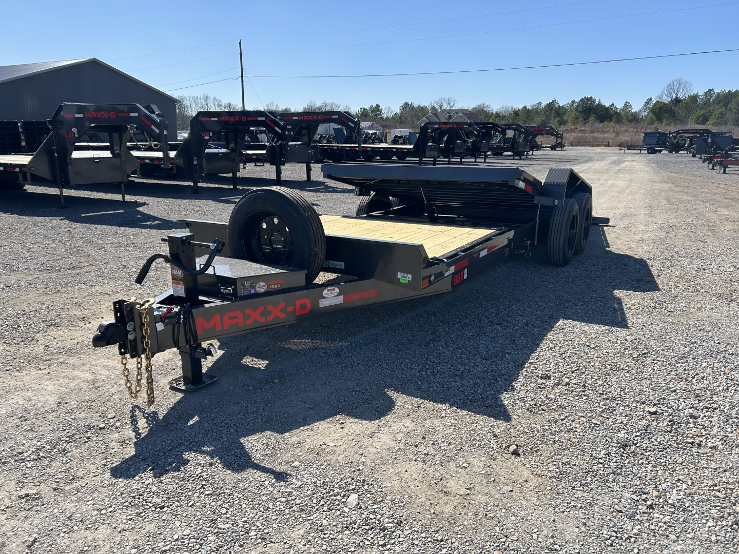 New 2026 MAXXD 83" X 22' 17.5K Tilt Equipment Trailer