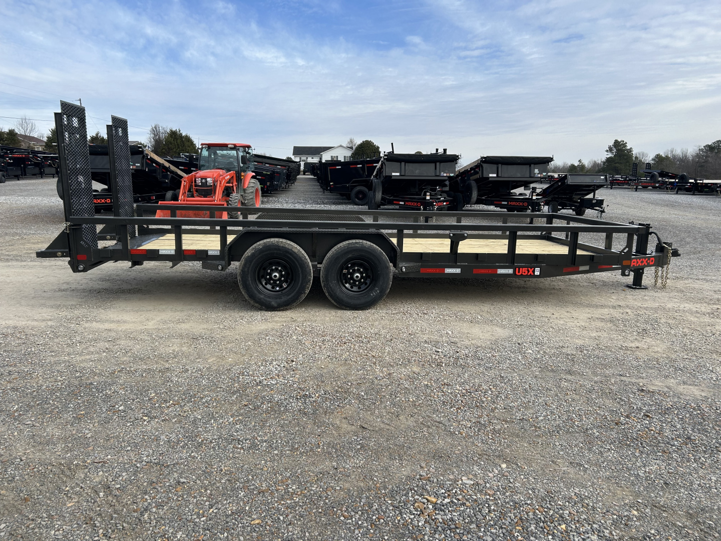 New 2026 MAXXD Equipment Trailer | 83" x 20' | 14K GVWR