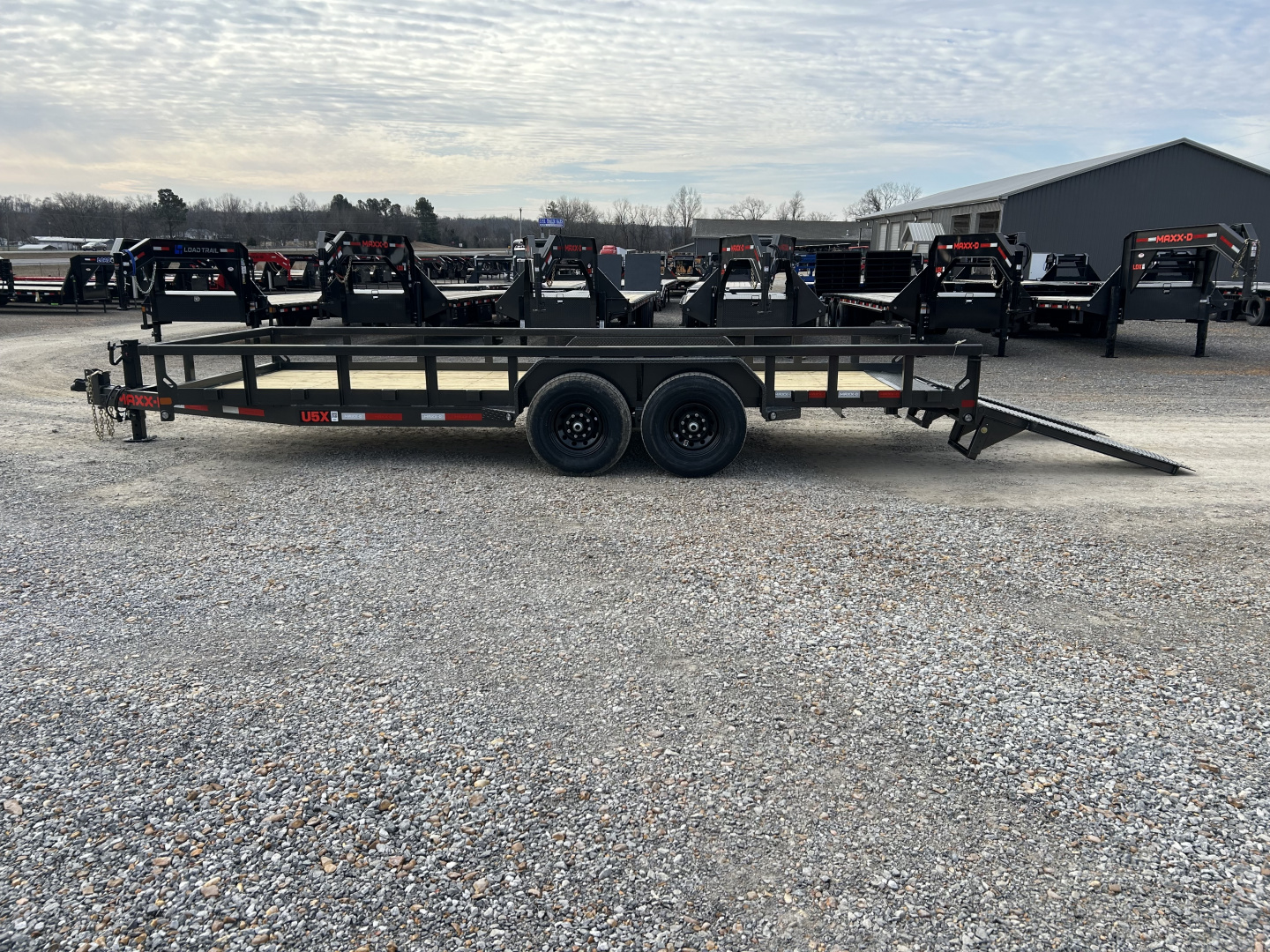 New 2026 MAXXD Equipment Trailer | 83" x 20' | 14K GVWR