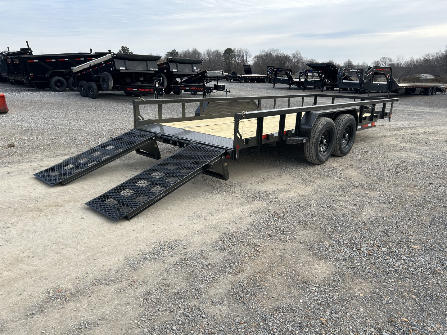 New 2026 MAXXD Equipment Trailer | 83" x 20' | 14K GVWR