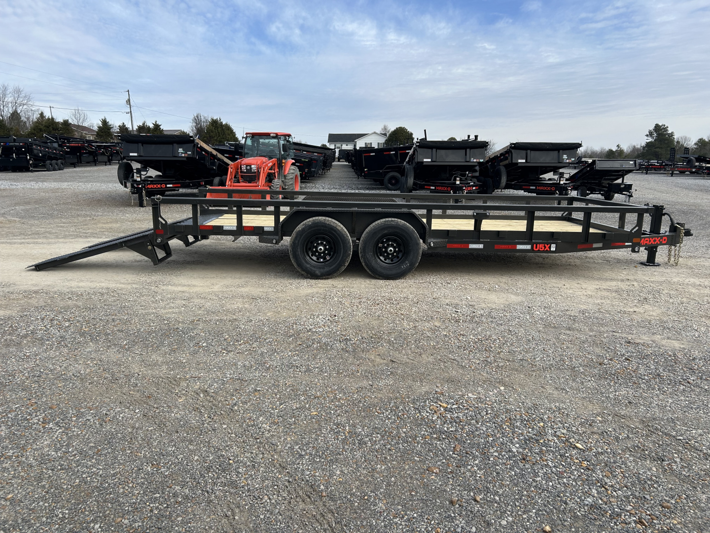 New 2026 MAXXD Equipment Trailer | 83" x 20' | 14K GVWR