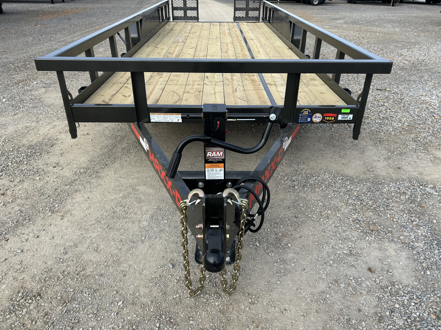 New 2026 MAXXD Equipment Trailer | 83" x 20' | 14K GVWR