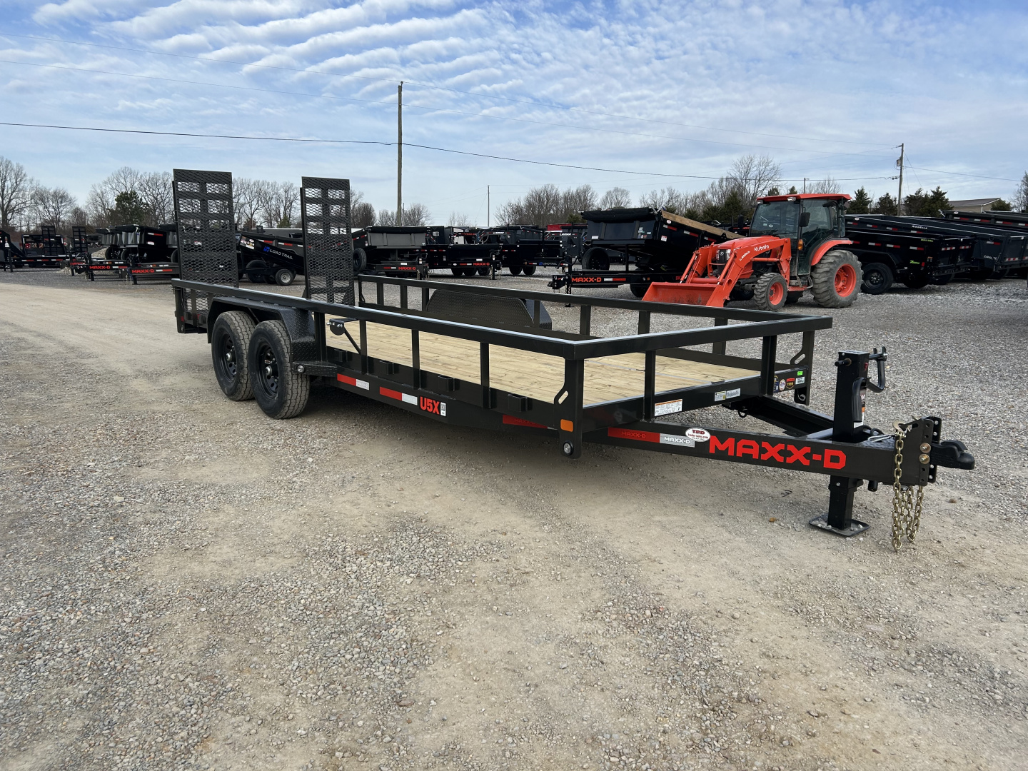 New 2026 MAXXD Equipment Trailer | 83" x 20' | 14K GVWR