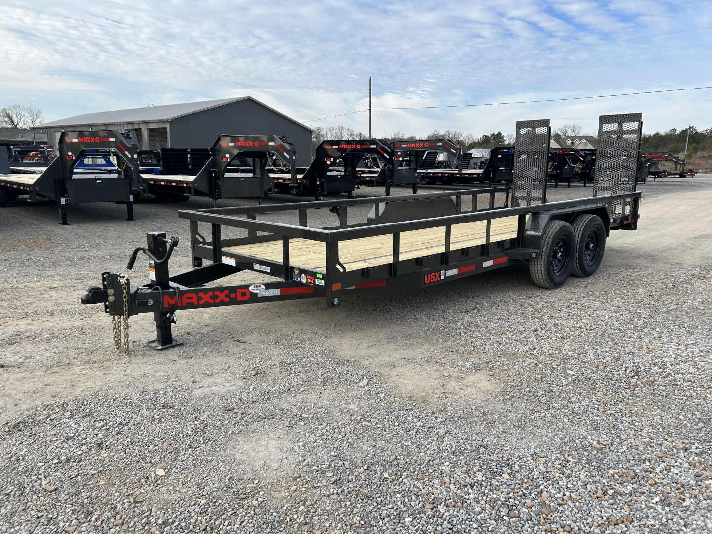 New 2026 MAXXD Equipment Trailer | 83" x 20' | 14K GVWR
