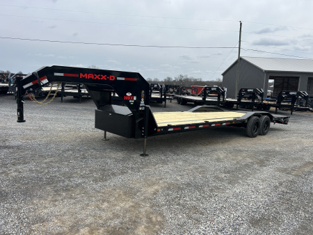 New 2026 MAXX-D 102 X28' 22K Gooseneck Equipment Trailer