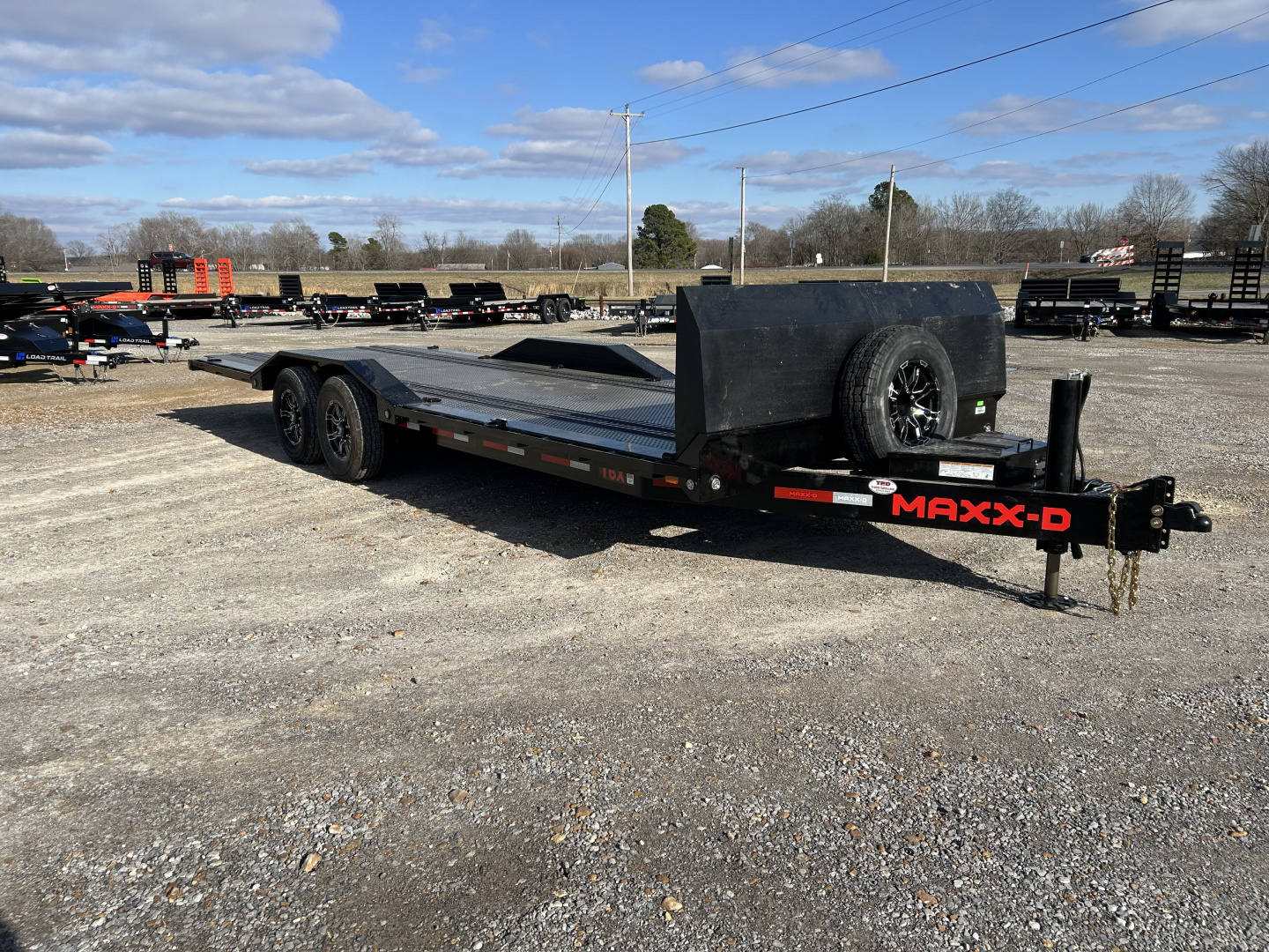 New 2026 MAXX-D 102"X24' 14K Power Tilt Equipment Trailer