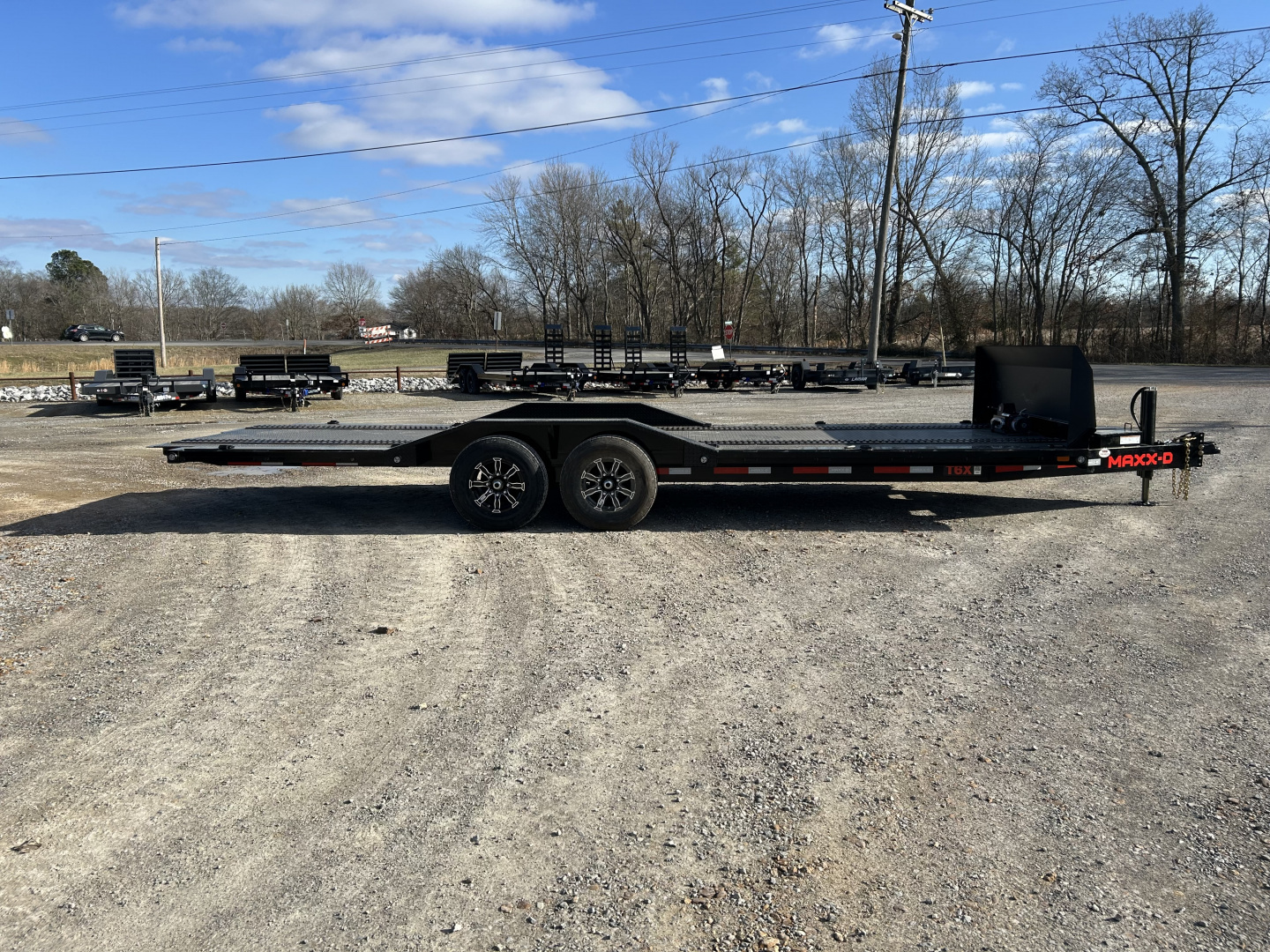 New 2026 MAXX-D 102"X24' 14K Power Tilt Equipment Trailer