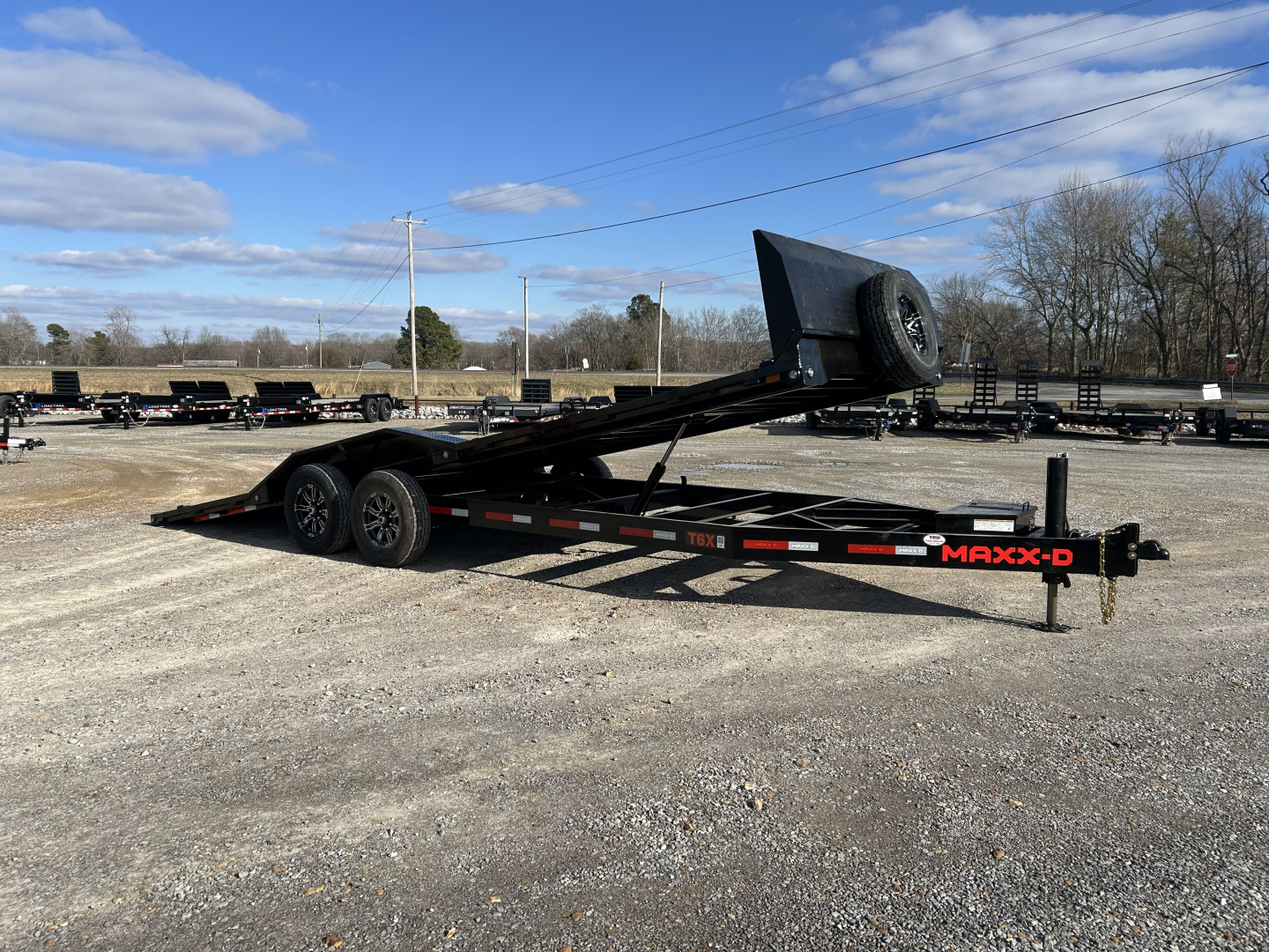 New 2026 MAXX-D 102"X24' 14K Power Tilt Equipment Trailer