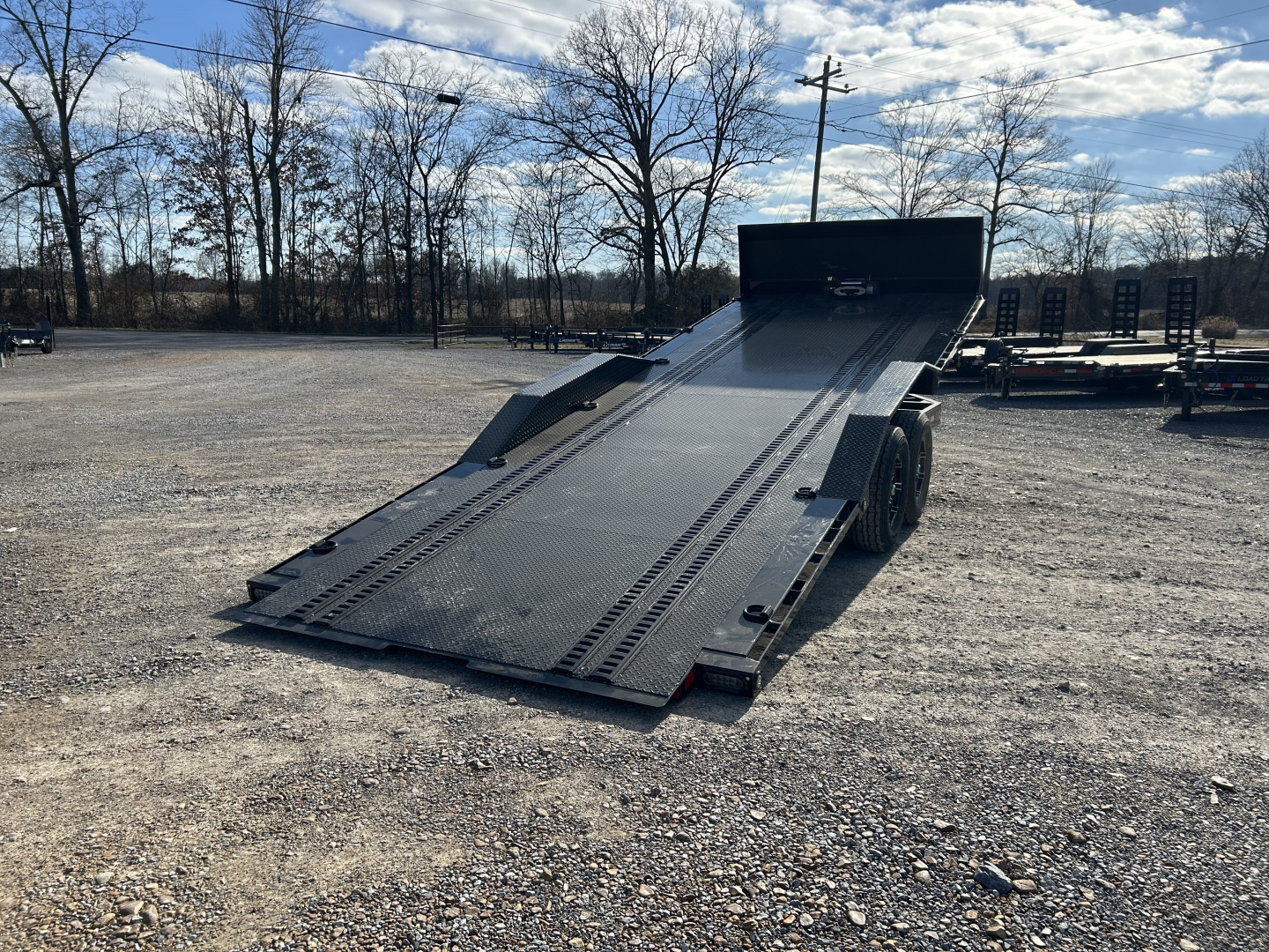 New 2026 MAXX-D 102"X24' 14K Power Tilt Equipment Trailer