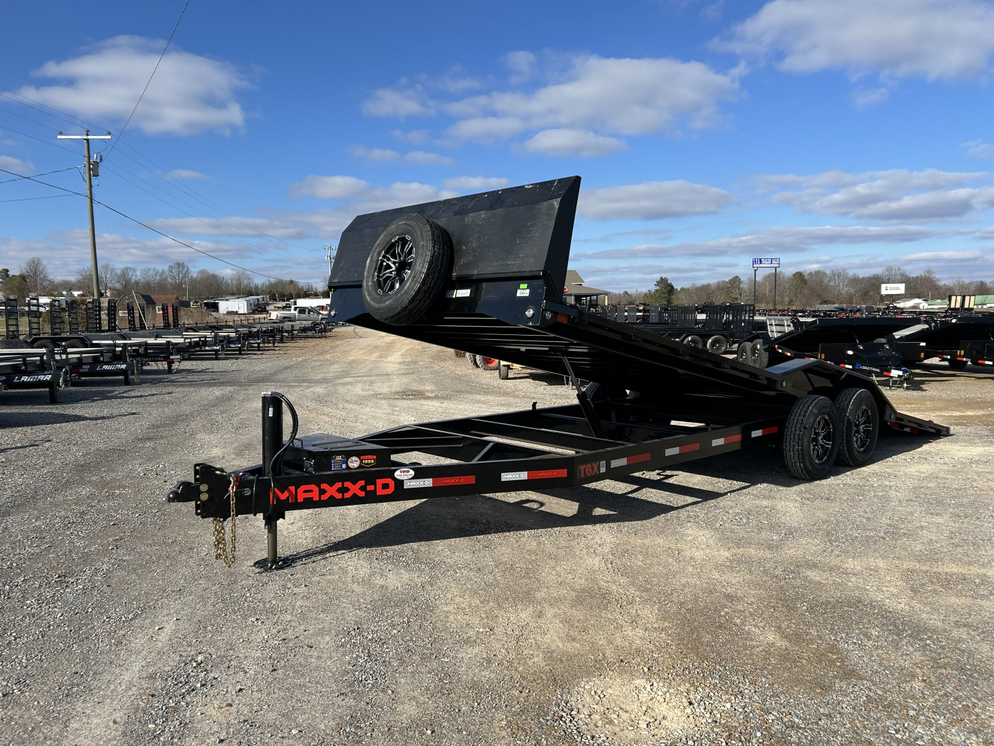 New 2026 MAXX-D 102"X24' 14K Power Tilt Equipment Trailer