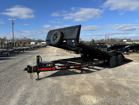 New 2026 MAXX-D 102 X24' 14K Power Tilt Equipment Trailer