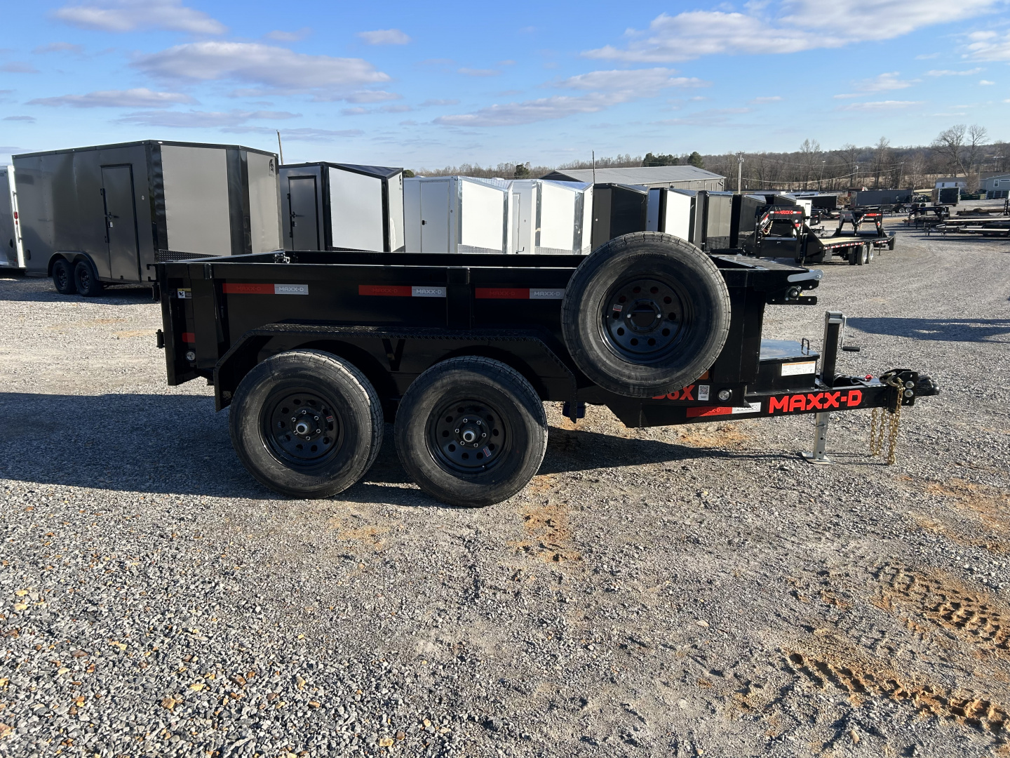New 2026 MAXXD 60"x10' 10k Dump Trailer