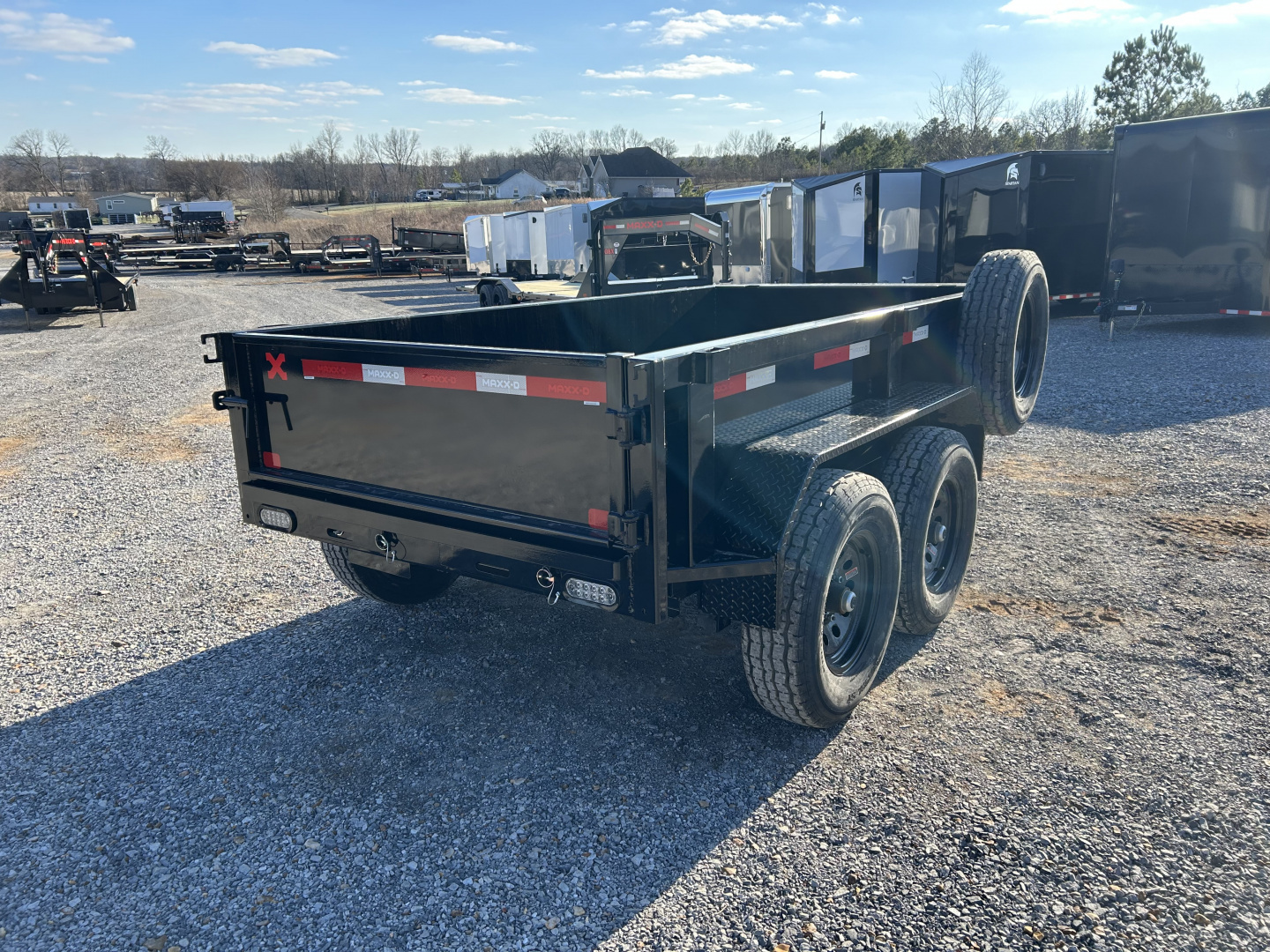 New 2026 MAXXD 60"x10' 10k Dump Trailer