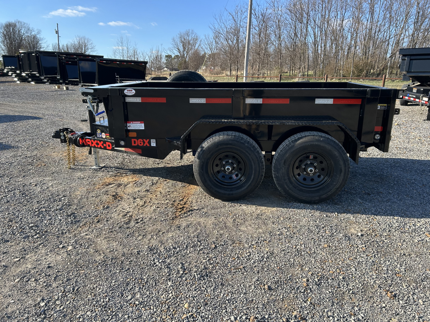 New 2026 MAXXD 60"x10' 10k Dump Trailer