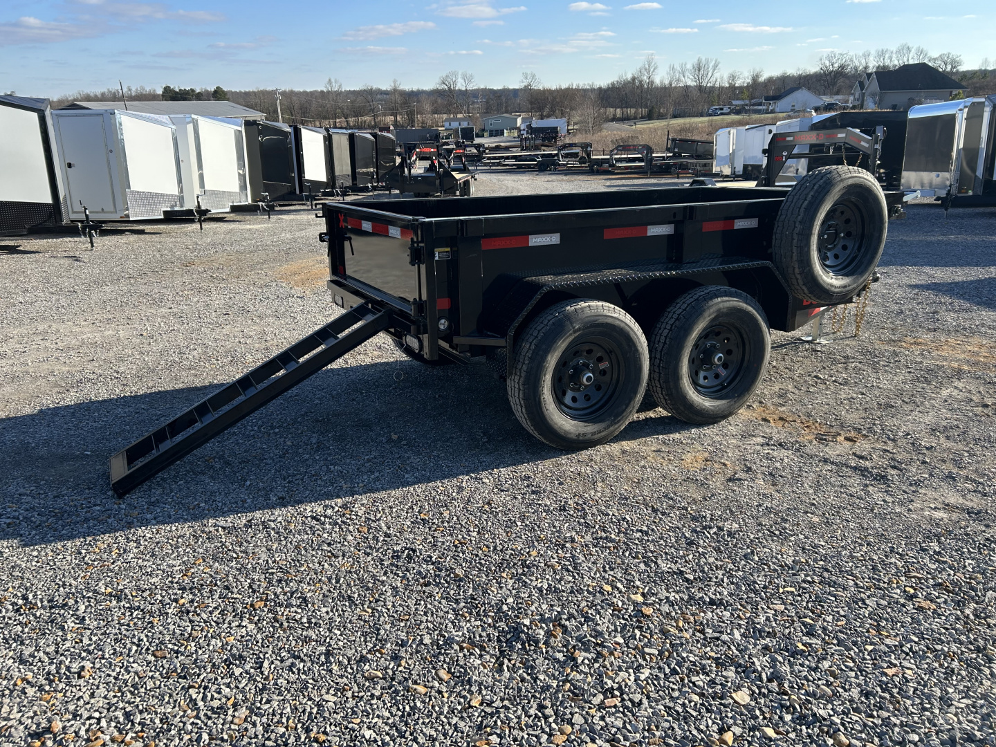 New 2026 MAXXD 60"x10' 10k Dump Trailer