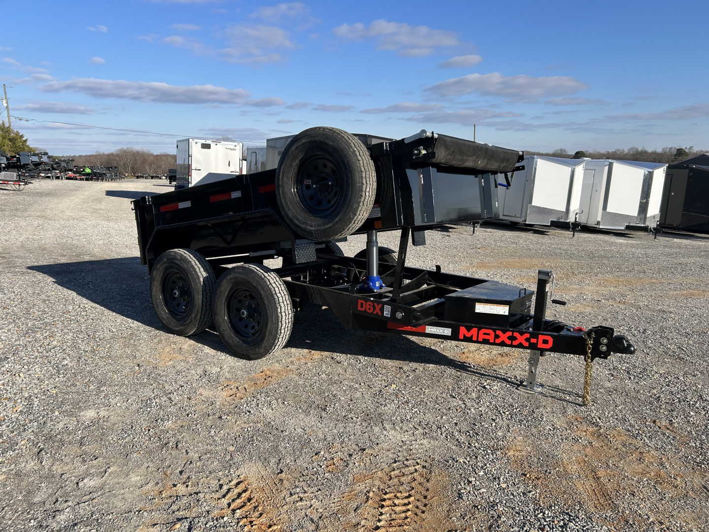 New 2026 MAXXD 60"x10' 10k Dump Trailer