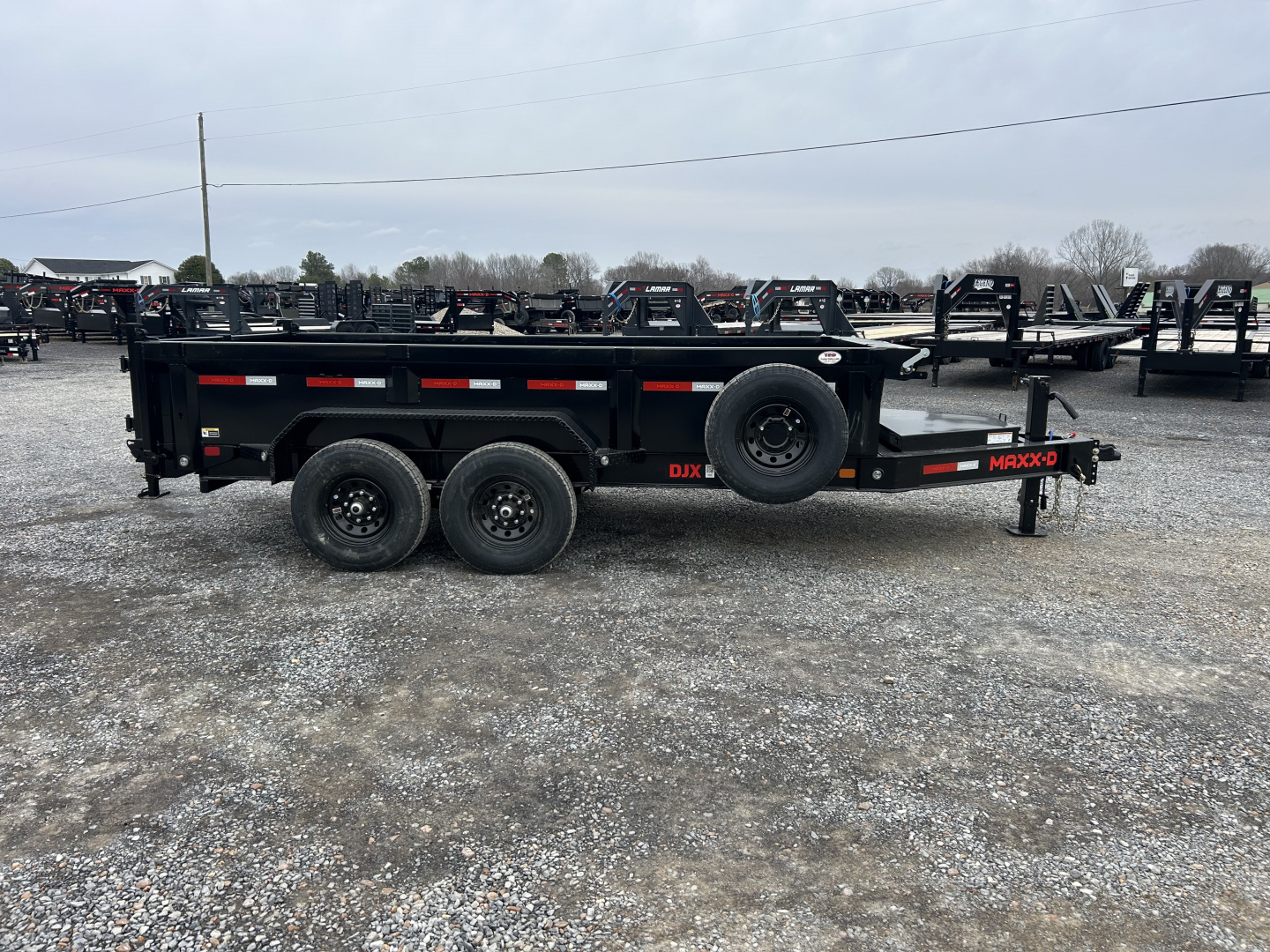 New 2026 MAXXD Dump Trailer | 14' x 83" | 14K GVWR
