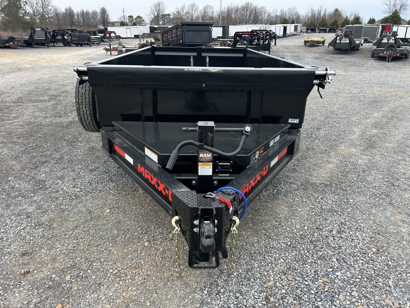 New 2026 MAXXD Dump Trailer | 14' x 83" | 14K GVWR