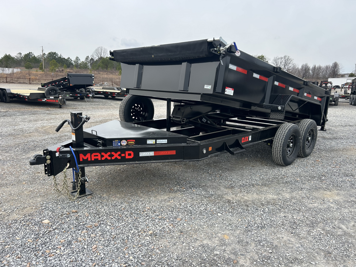 New 2026 MAXXD Dump Trailer | 14' x 83" | 14K GVWR