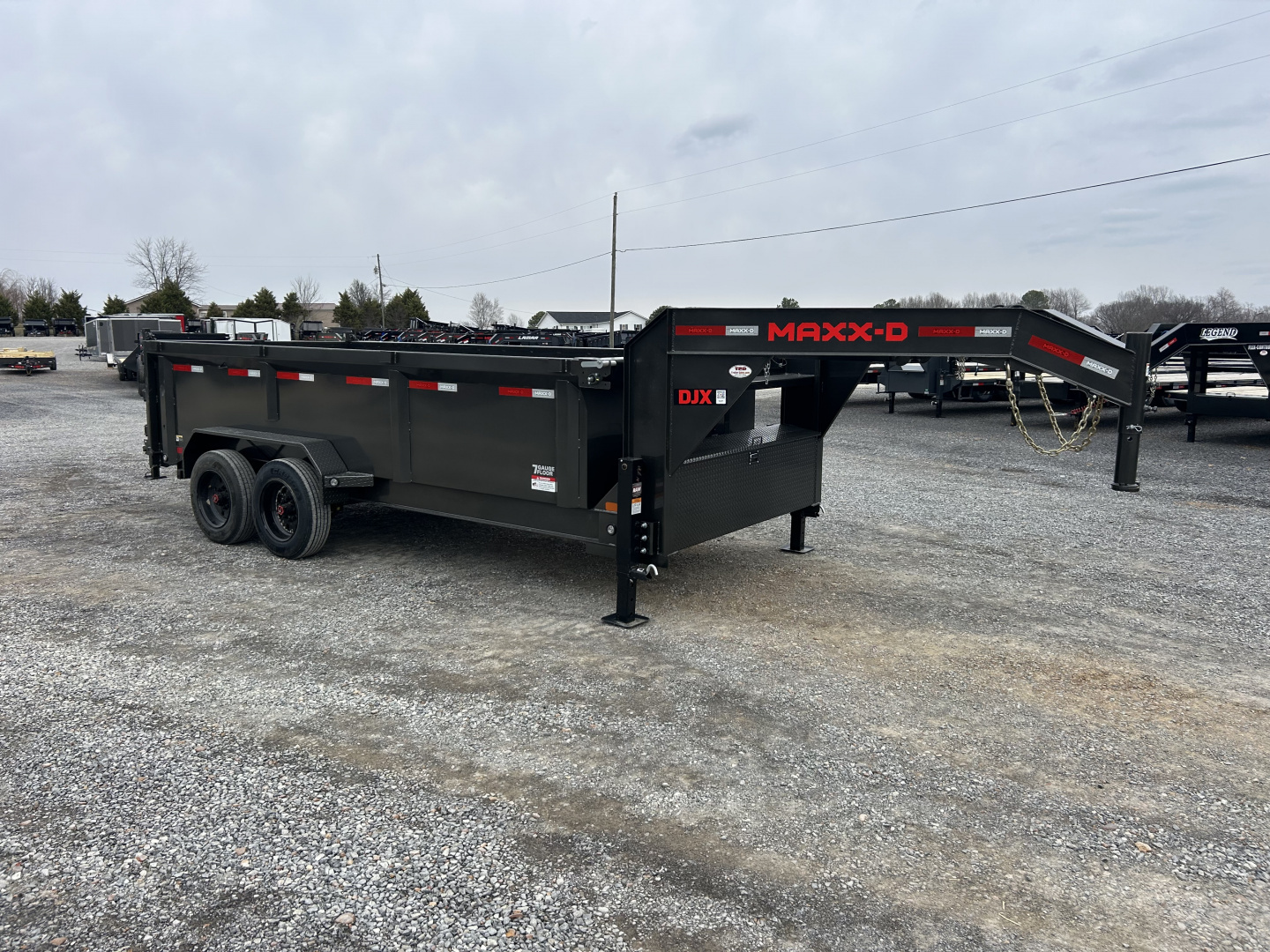 New 2026 MAXXD Gooseneck Dump Trailer | 16' x 83' | 18K